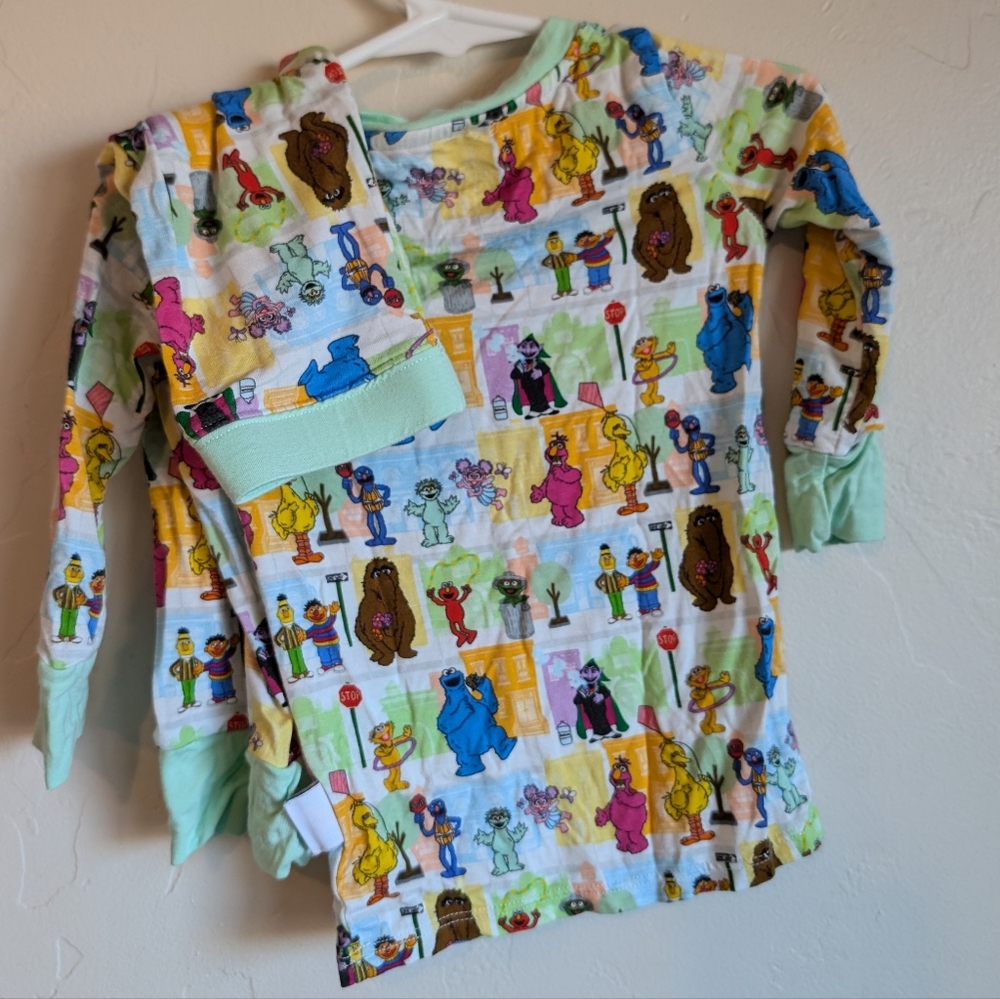 Bamboo Bliss 2 pc Sesame Street Pajamas